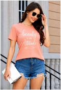 Women's Premium Round Neck Half Sleeves T-Shirt(180 GSM)