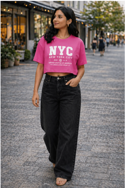 Women Crop Top high Quality (180GSM)