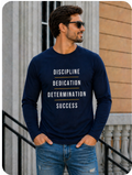 Mens Full Sleeves High Quality T-Shirt(180GSM)