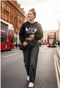 Women Premium Cropped Hoodie(320GSM)