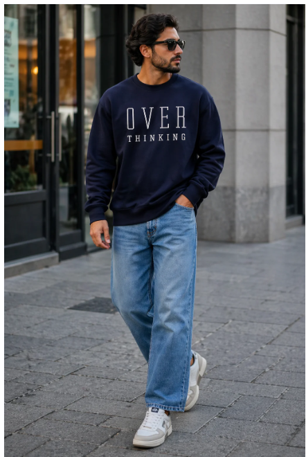 Unisex Men's and Women's Ultra Luxury Sweat t shirt(360 GSM)