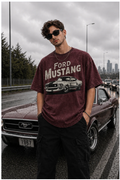 Unisex Acid Washed Oversized T-shirt (100% Cotton 240GSM)