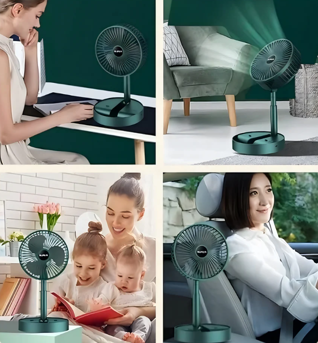 Adjustable Portable Desktop Fan