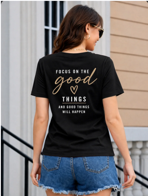 Women's Premium Round Neck Half Sleeves T-Shirt(180 GSM)