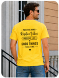 Men's Premium Round Neck Half Sleeves T-Shirt(180 GSM)