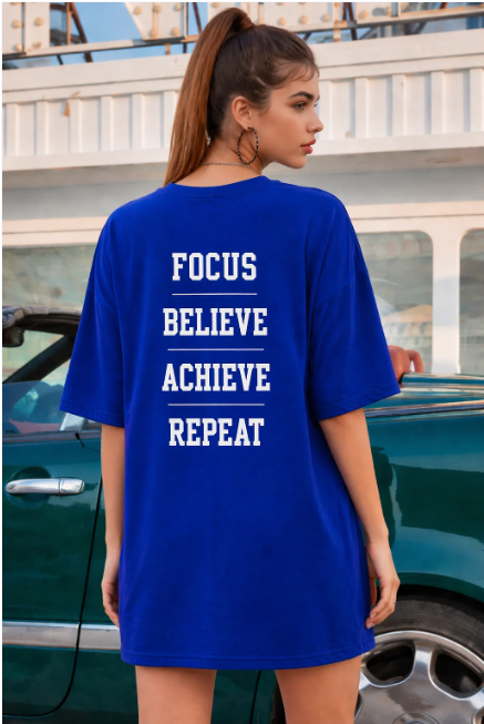 Unisex Women's Premium Oversized T-Shirt - Hip Hop(220 GSM)