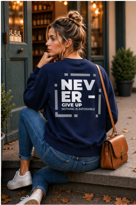 Unisex Men's and Women's Ultra Luxury Sweat t shirt(360 GSM)