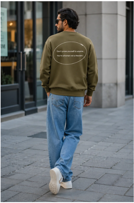 Unisex Men's and Women's Ultra Luxury Sweat t shirt(360 GSM)